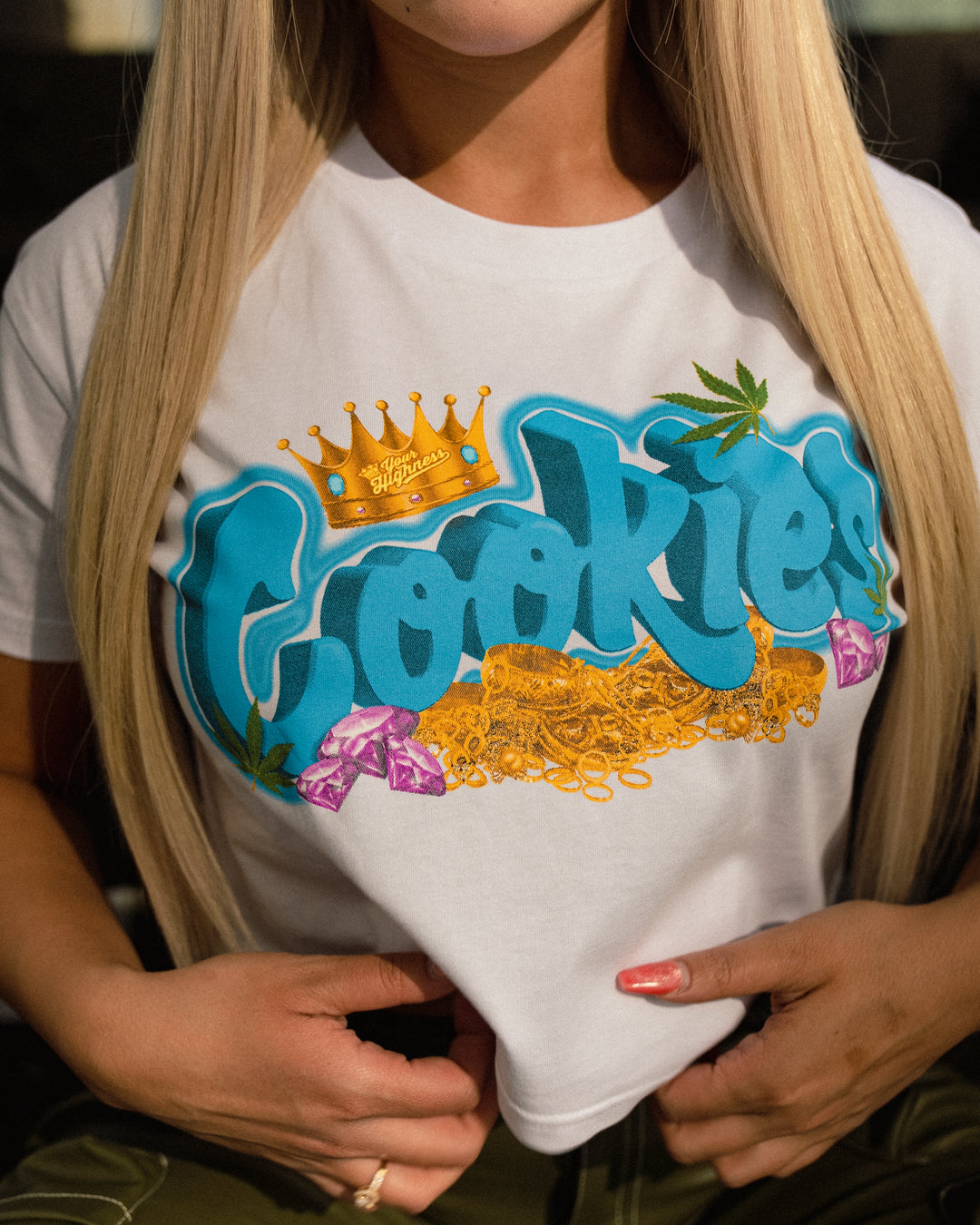 Cookies x Your Highness Treasure Crop Tee