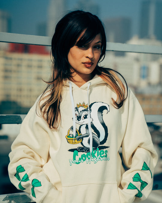 Cookies x Your Highness Little Stinker Hoodie Cream