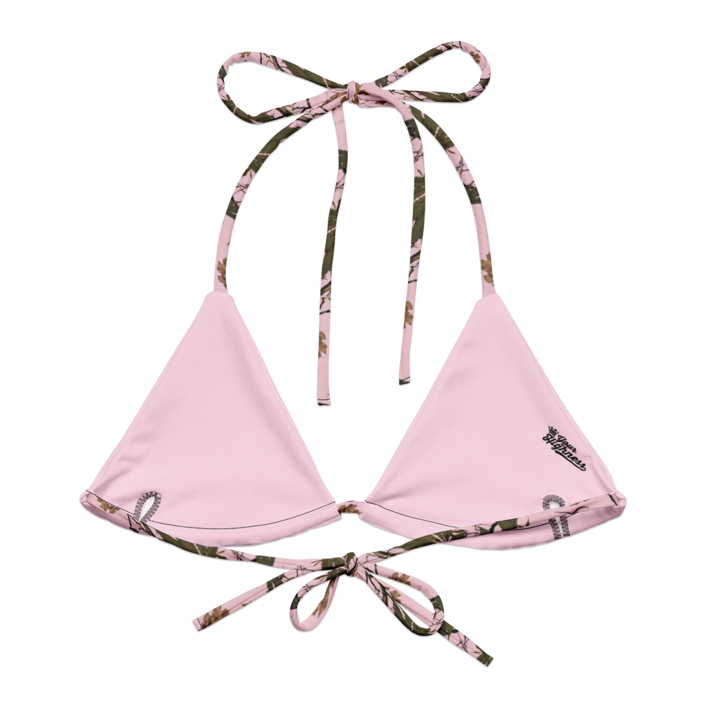 Autumn Camo Bikini Top