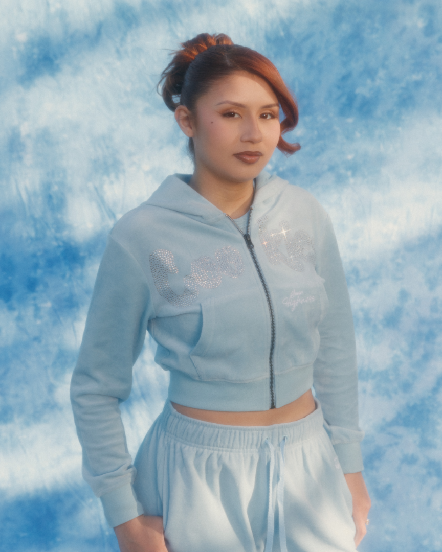Cookies x Your Highness Stoned Velour Zip Hoodie