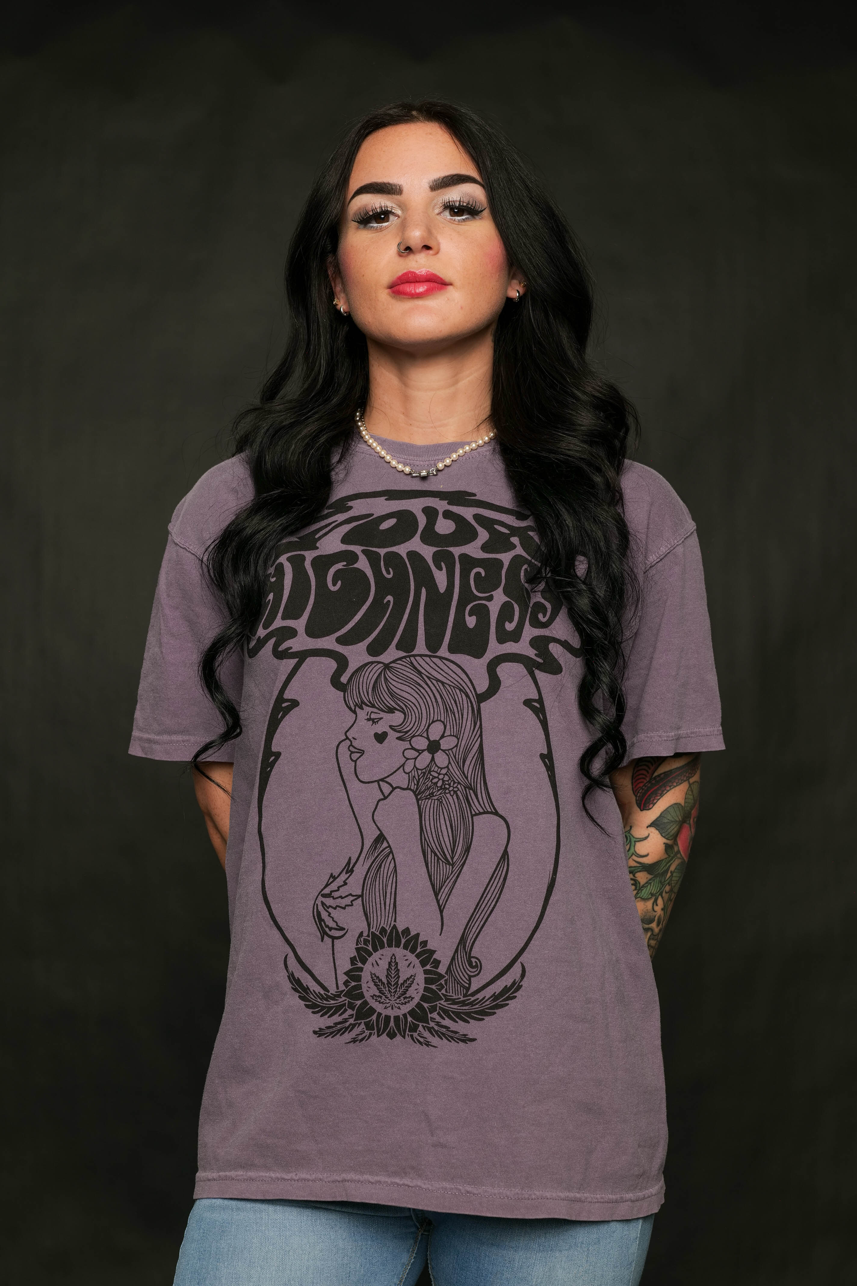 Siren Tee Purple