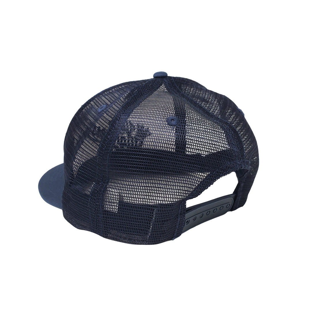 Crown Logo Navy / White Mesh Hat