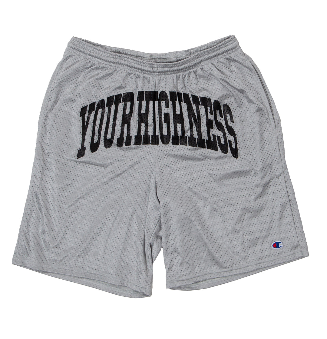 Graduate Logo Mesh Shorts Grey