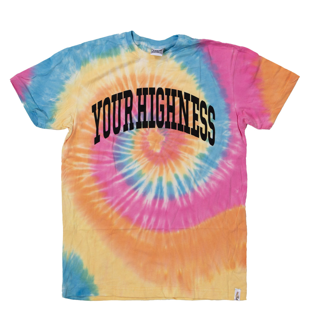 Graduate Logo Tee Rainbow Swirl