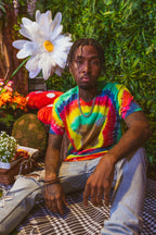 Mushroom Dye Crown Logo Tee