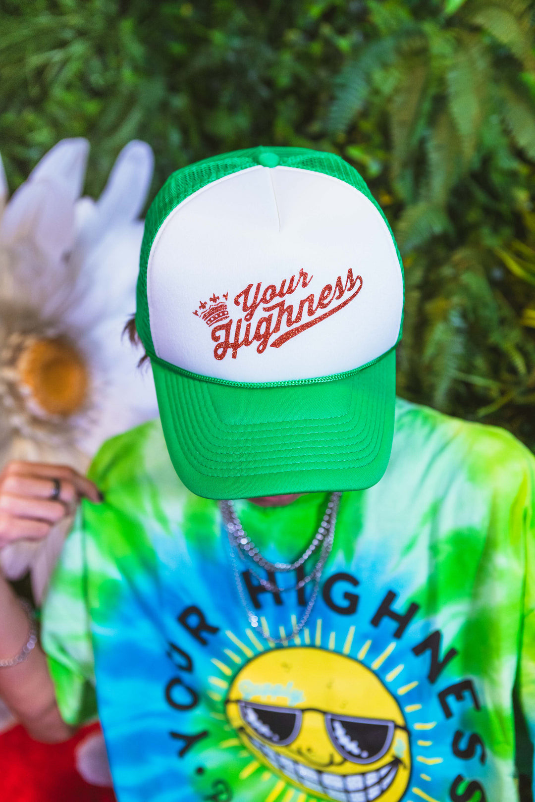 Radiation Tie Dye Tee Blue