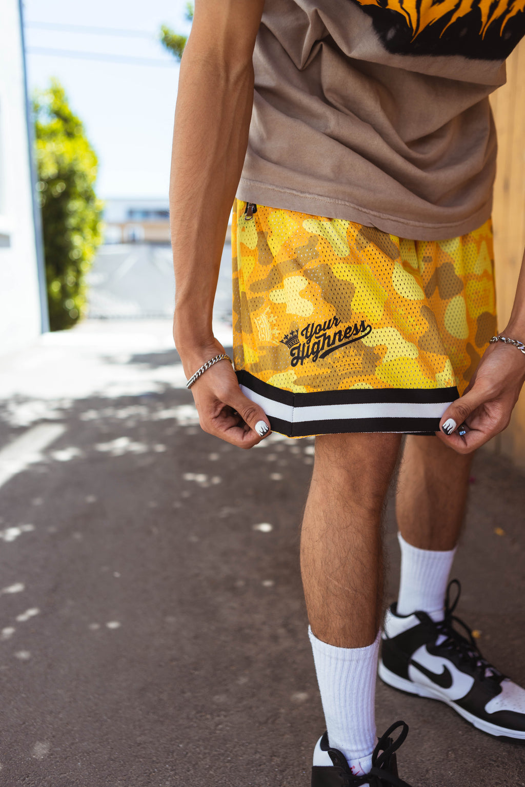 HW Camo Mesh Shorts