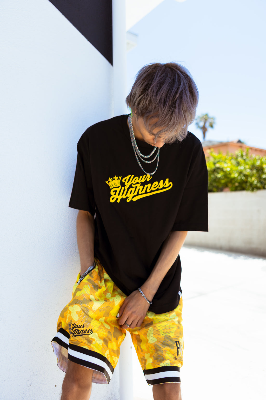 HW Camo Mesh Shorts