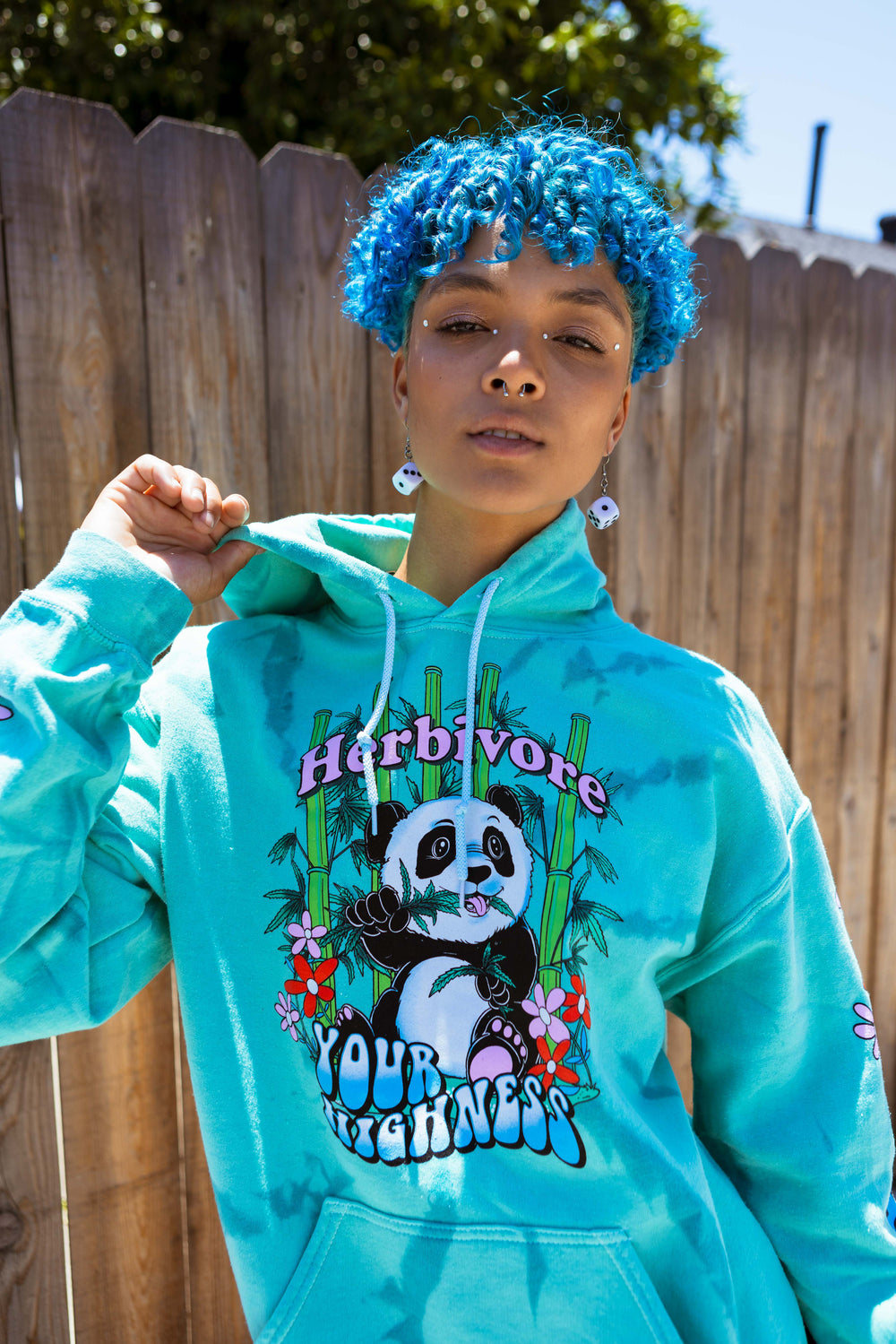 Herbivore Tie Dye Hoodie