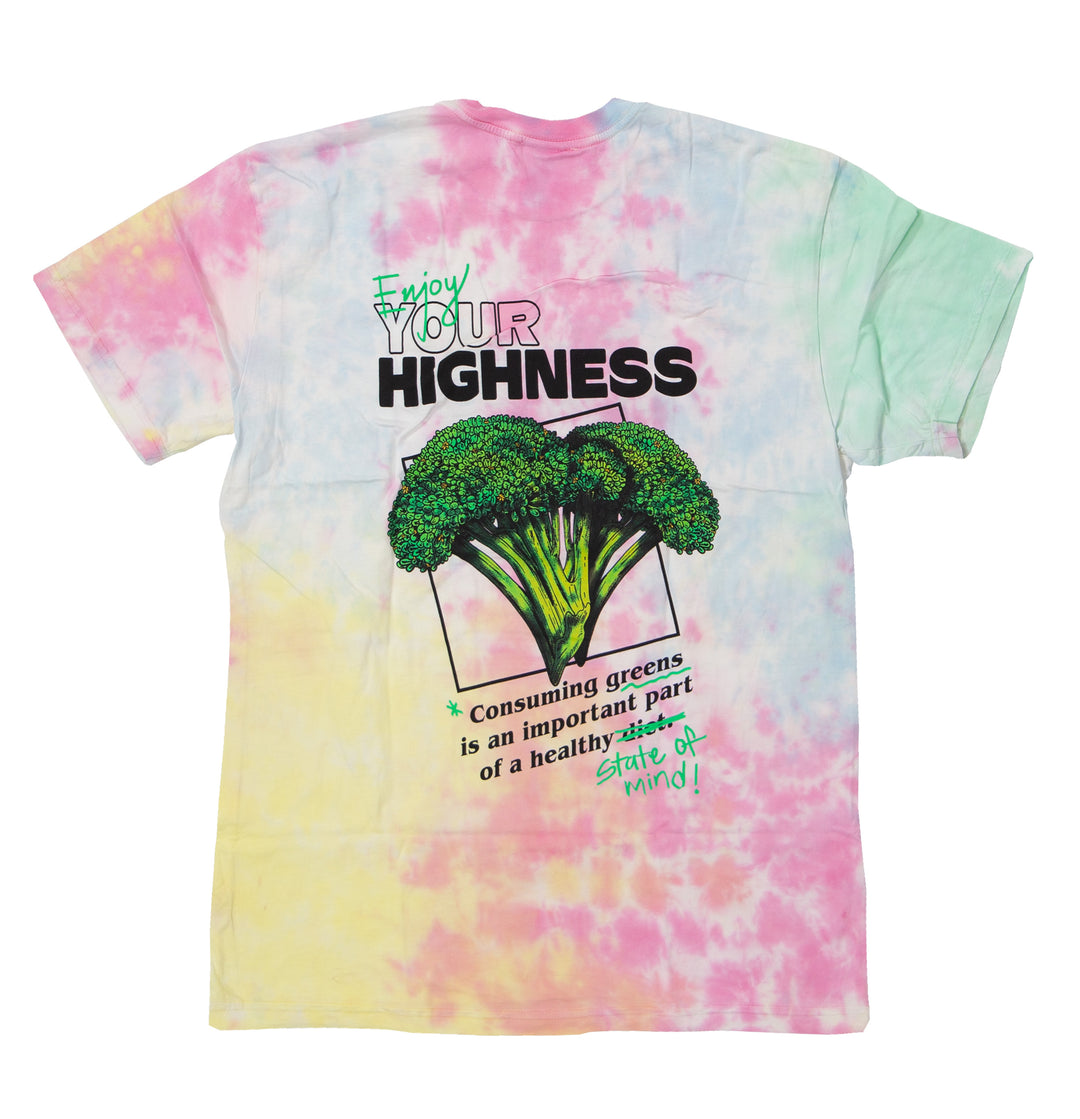 Broccoli Blotch Dye Tee