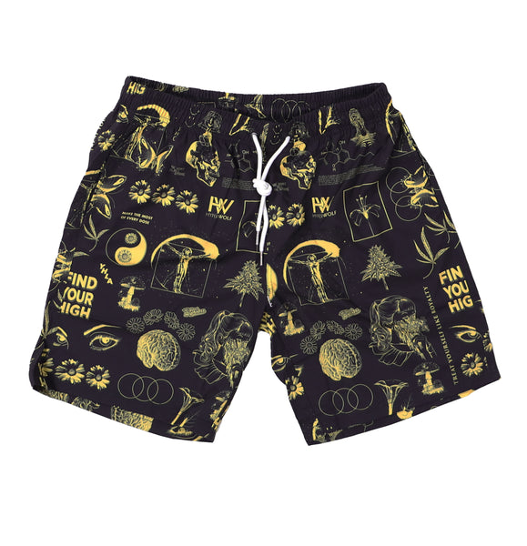 Find Your High Hot Tub Shorts