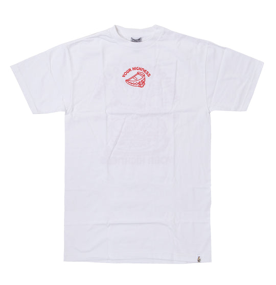 Trap Hard Tee White