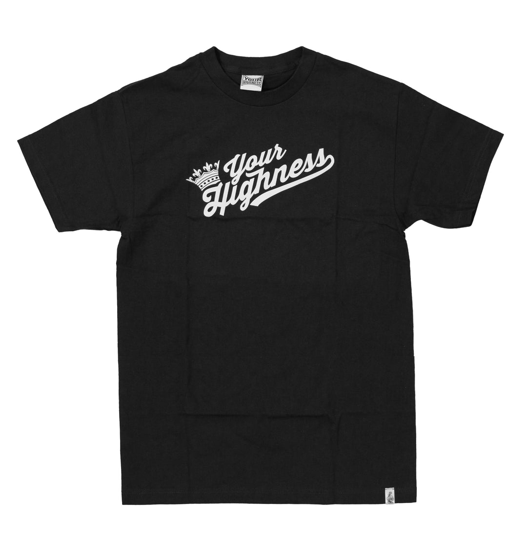 Crown Logo Tee Black/White