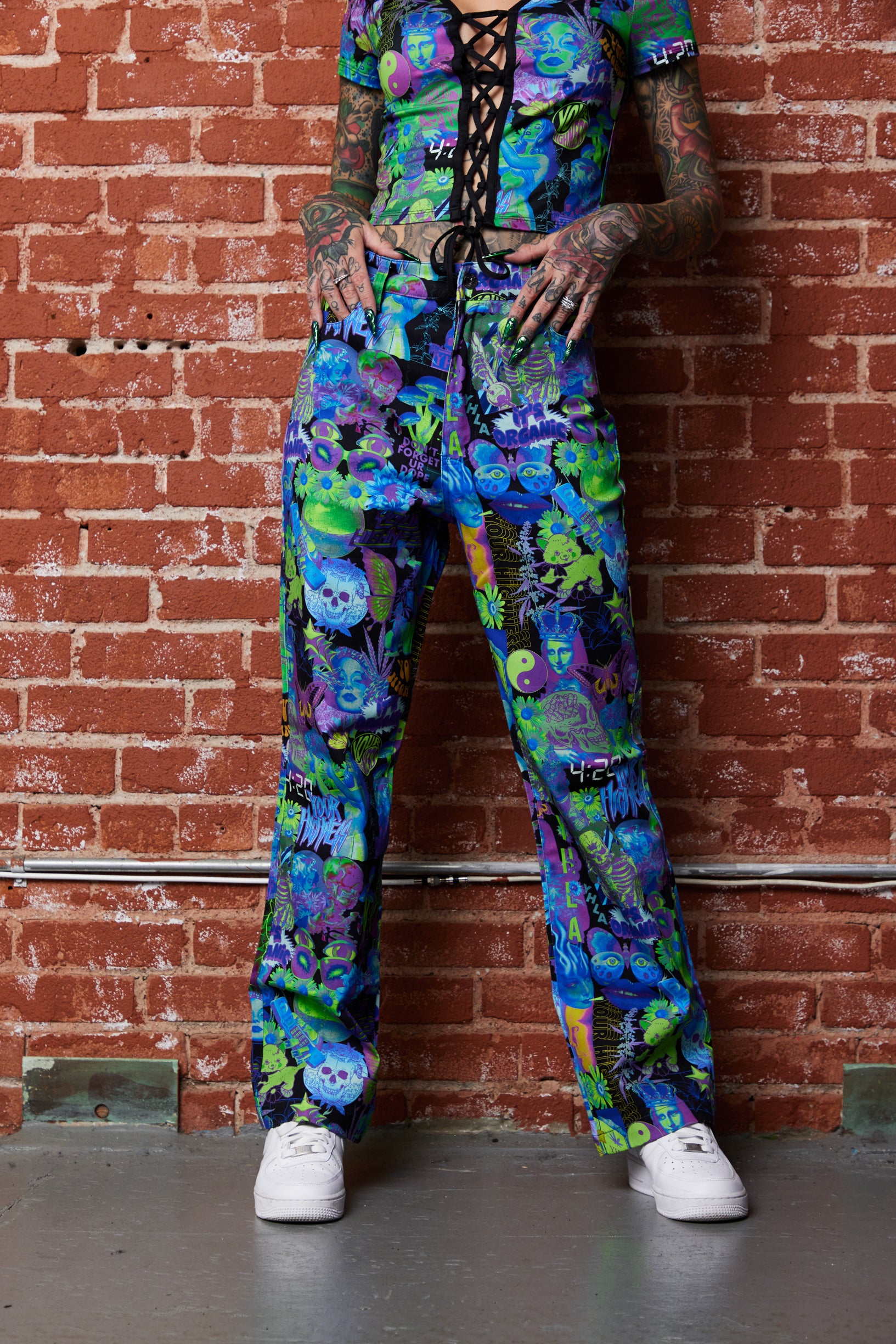 Ruckus Print Pant