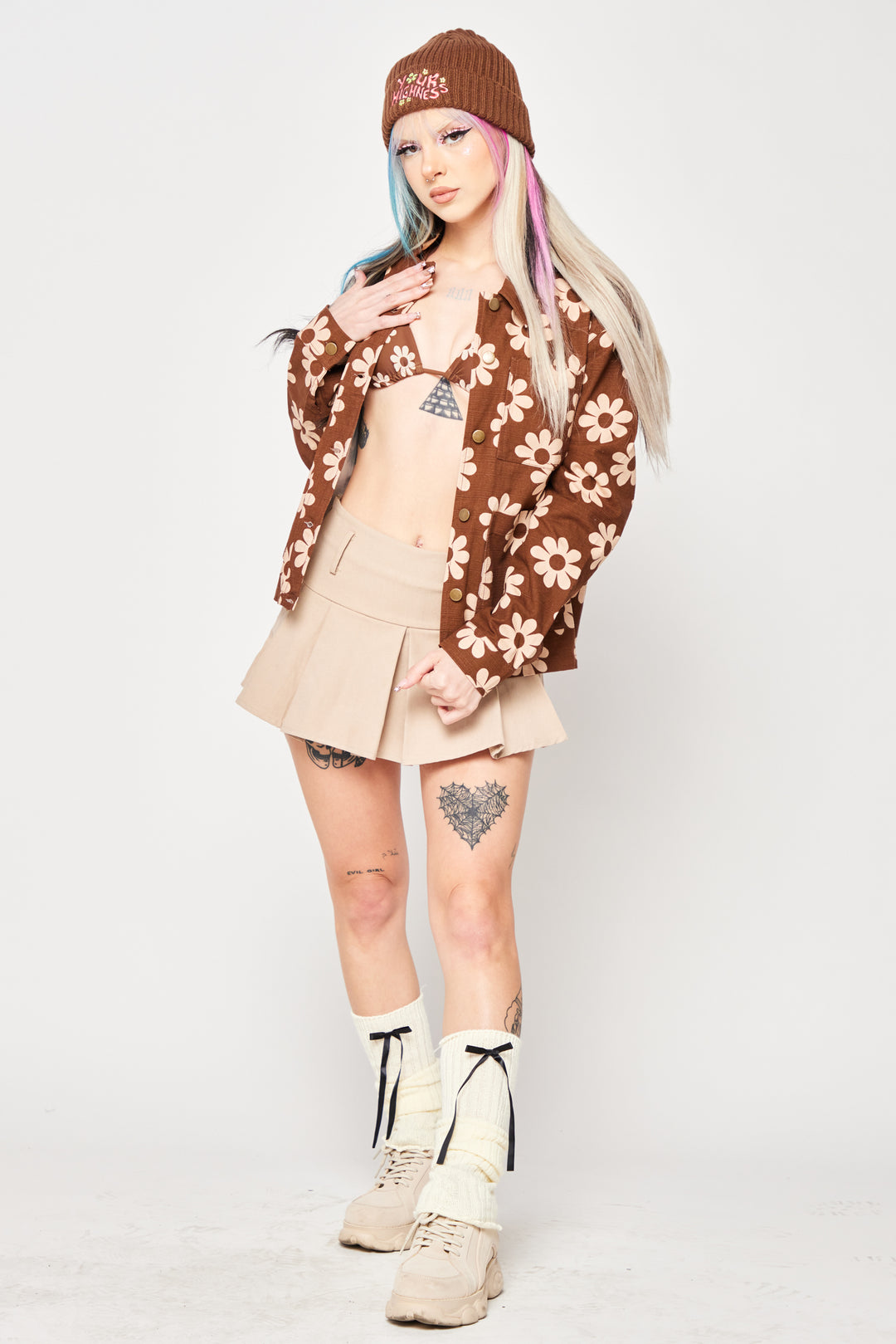 Hazy Dazy Chore Jacket Brown