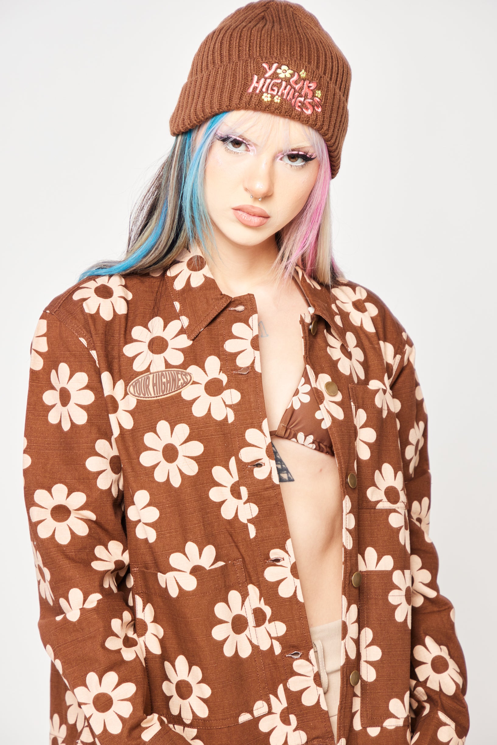 Hazy Dazy Chore Jacket Brown – Your Highness Clothing