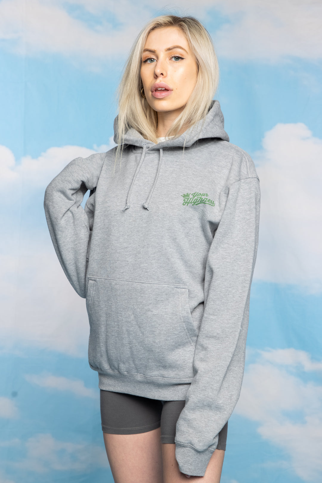 Skunk'd Hoodie Heather Grey