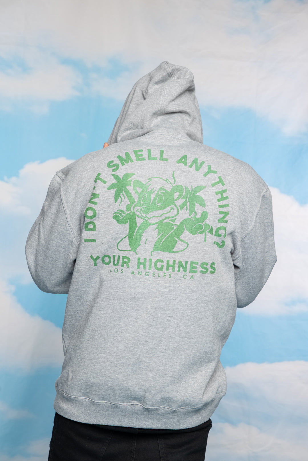 Skunk'd Hoodie Heather Grey