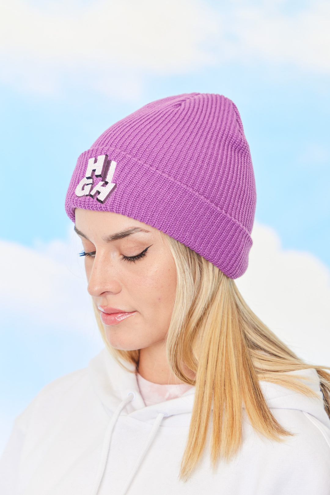 High Purple Beanie