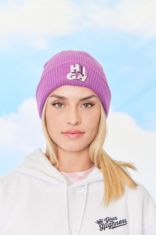 High Purple Beanie