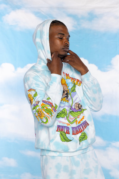 Contact High Tie Dye Hoodie - BPxYH