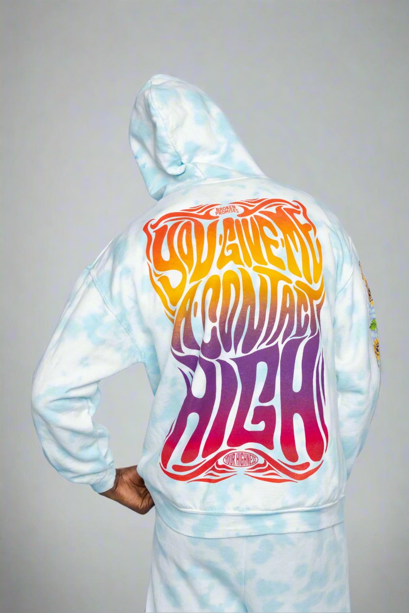 Contact High Tie Dye Hoodie - BPxYH