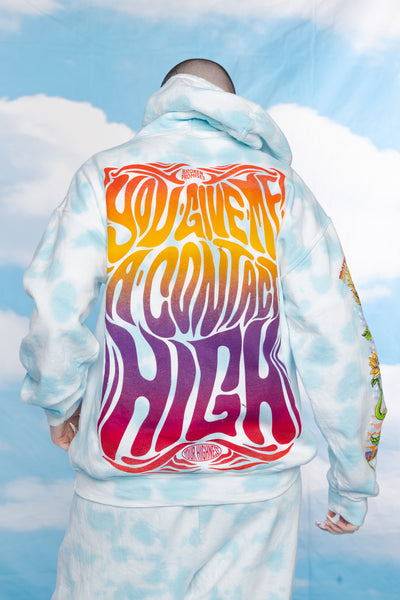 Contact High Tie Dye Hoodie - BPxYH