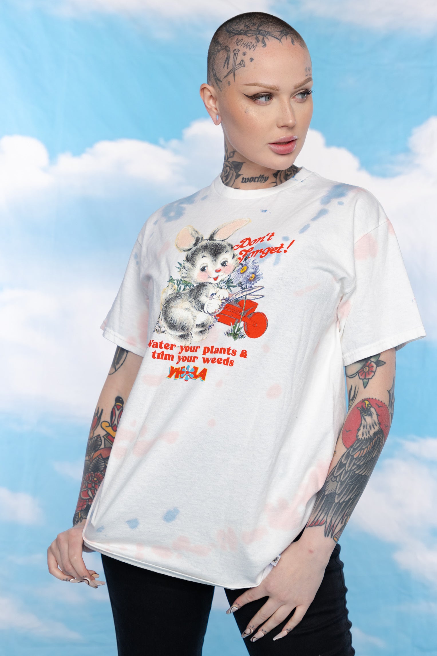 Trimmer S/S Tee White