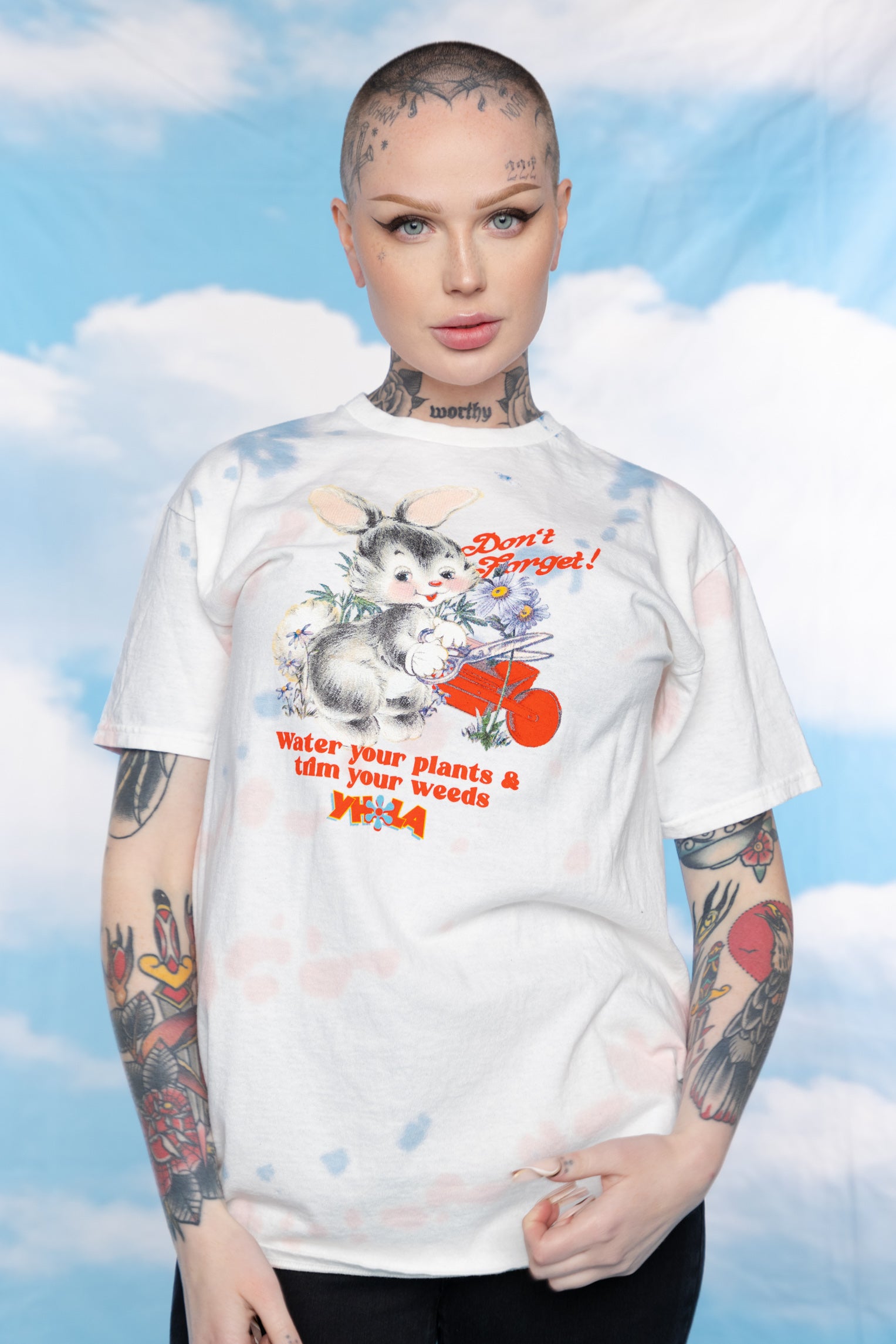 Trimmer S/S Tee White