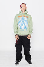 Inner Peace Hoodie Green, alternate view 2