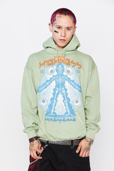 Inner Peace Hoodie Green