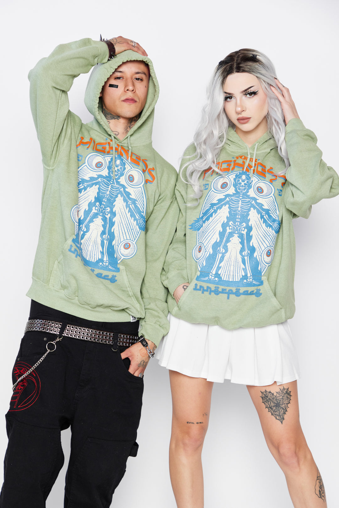 Inner Peace Hoodie Green