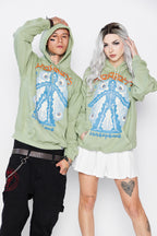 Inner Peace Hoodie Green, alternate view 3