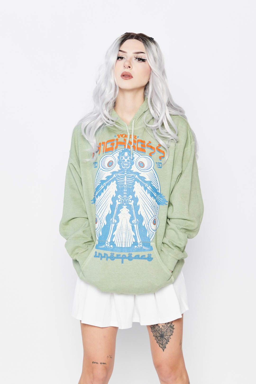 Inner Peace Hoodie Green