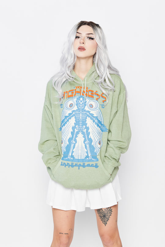 Inner Peace Hoodie Green