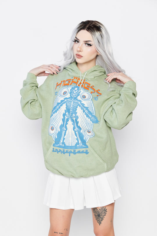 Inner Peace Hoodie Green