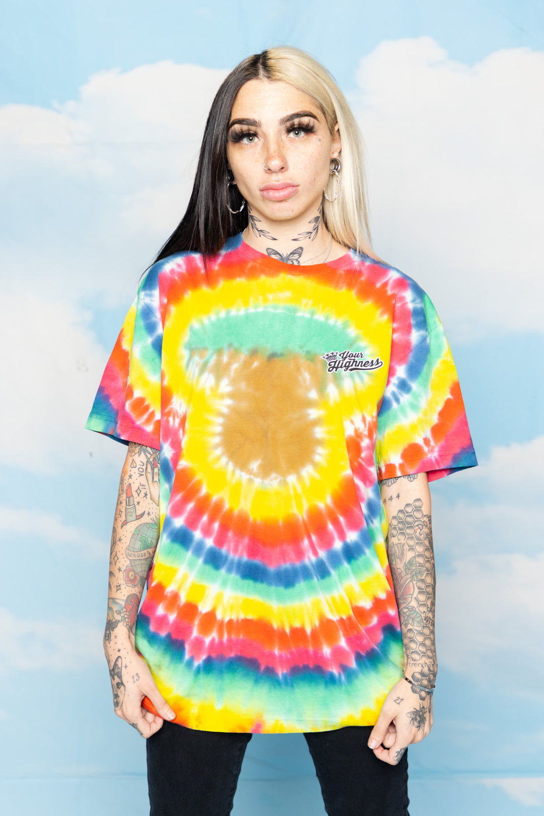 Mushroom Dye Crown Logo Tee