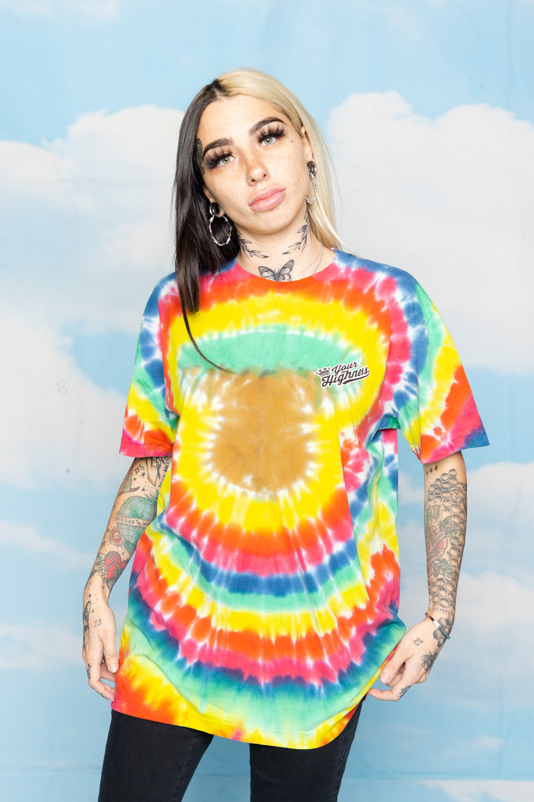 Mushroom Dye Crown Logo Tee