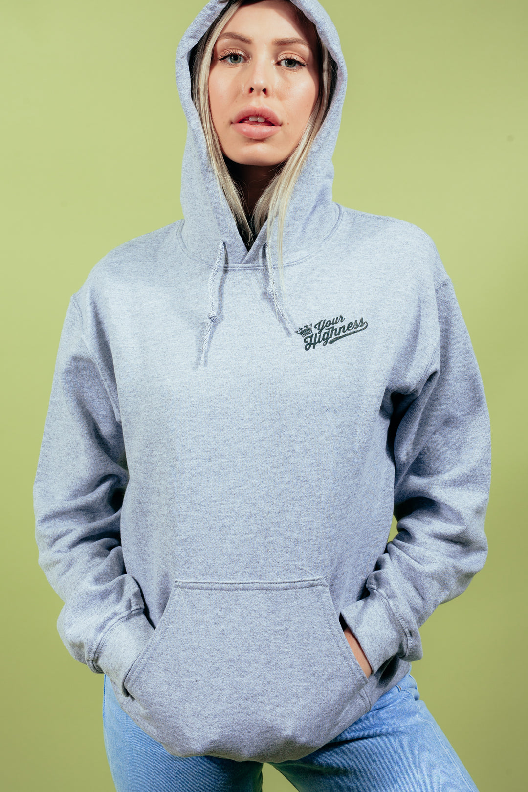 Skunk'd Hoodie Heather Grey