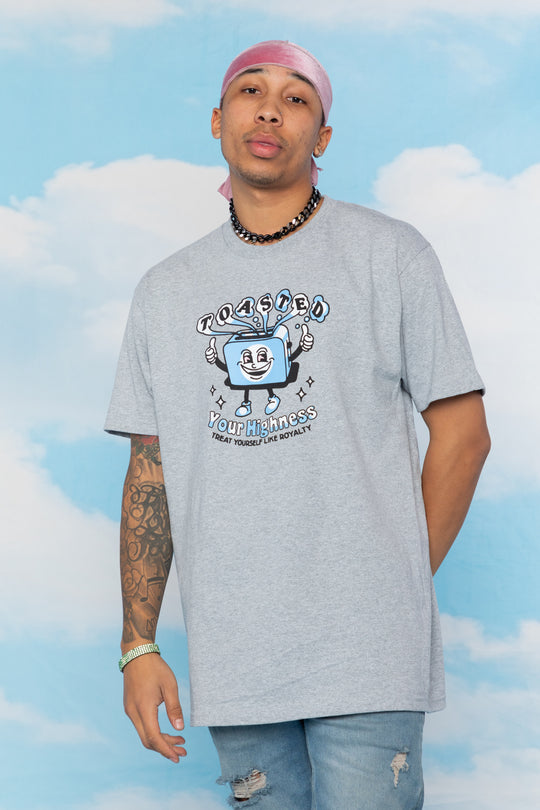 Toasted Tee Ash Grey