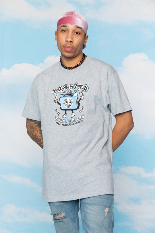 Toasted Tee Ash Grey