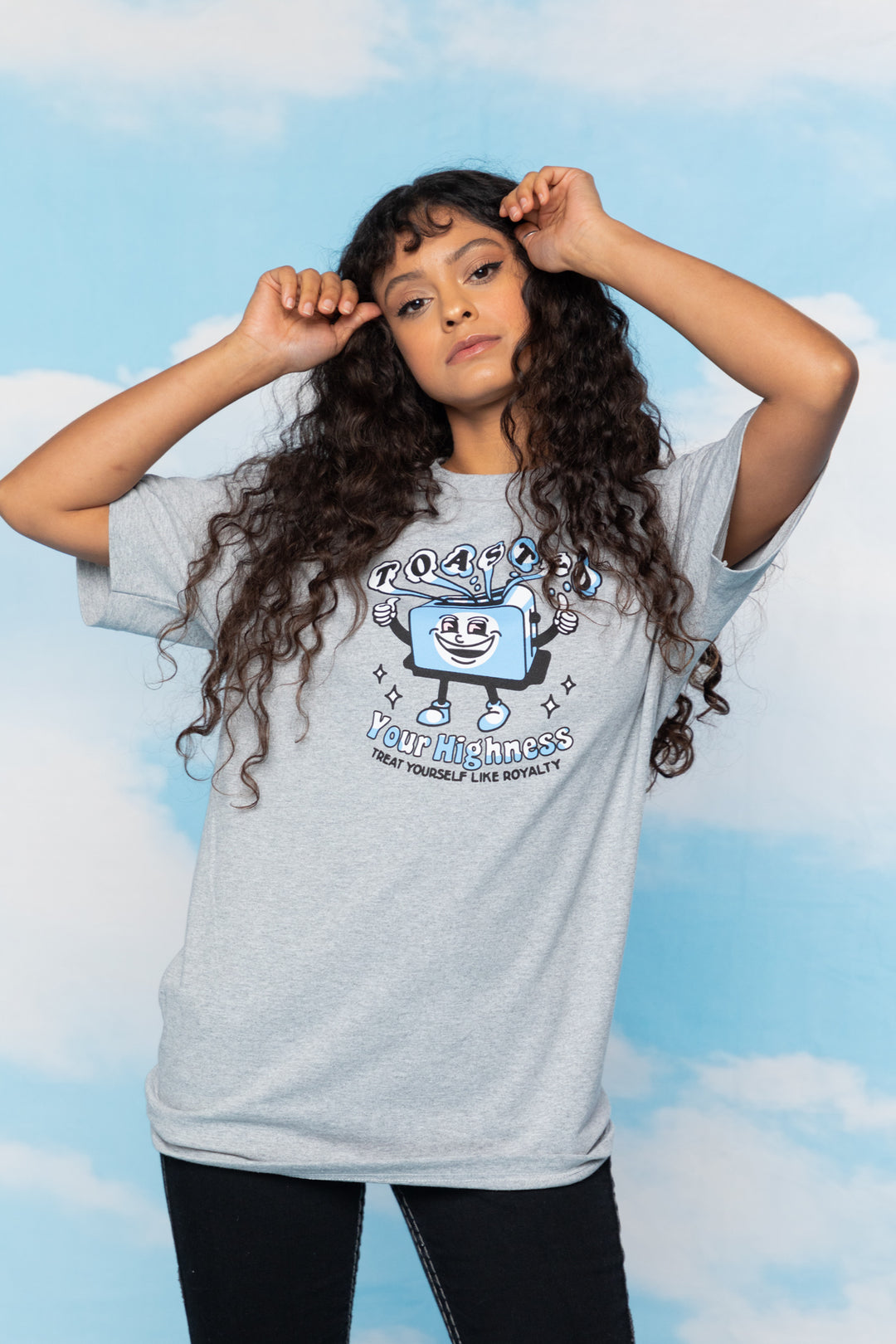 Toasted Tee Ash Grey