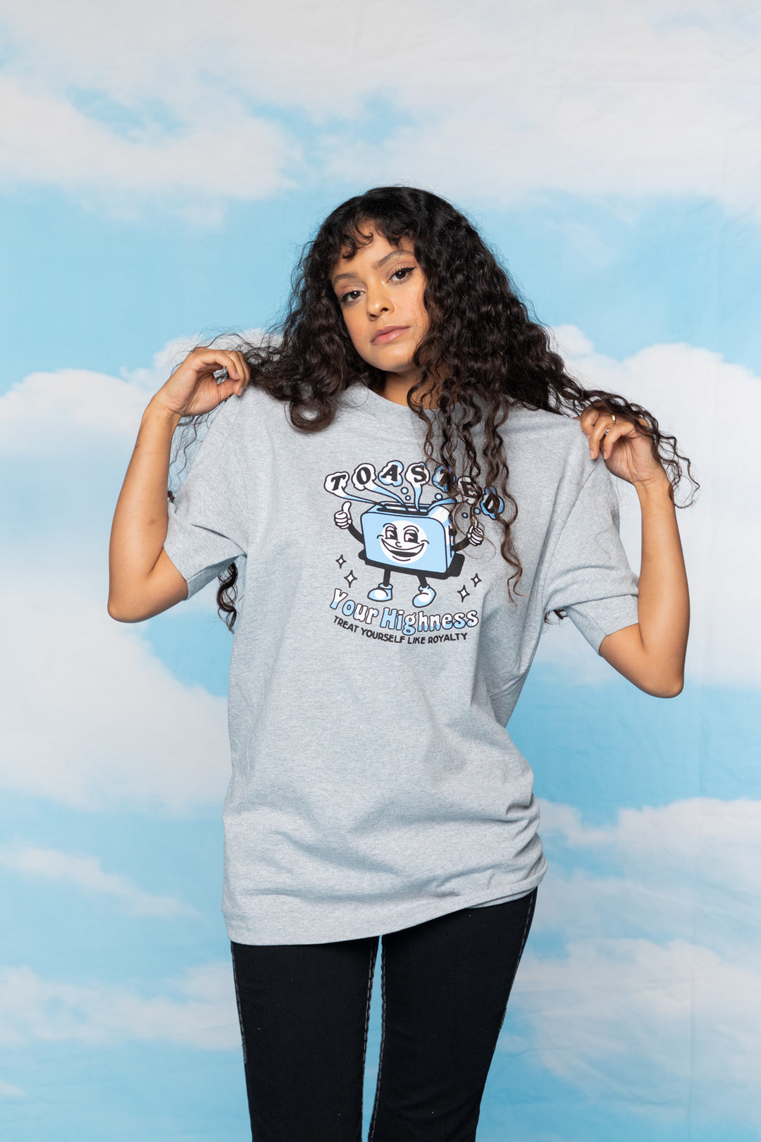 Toasted Tee Ash Grey