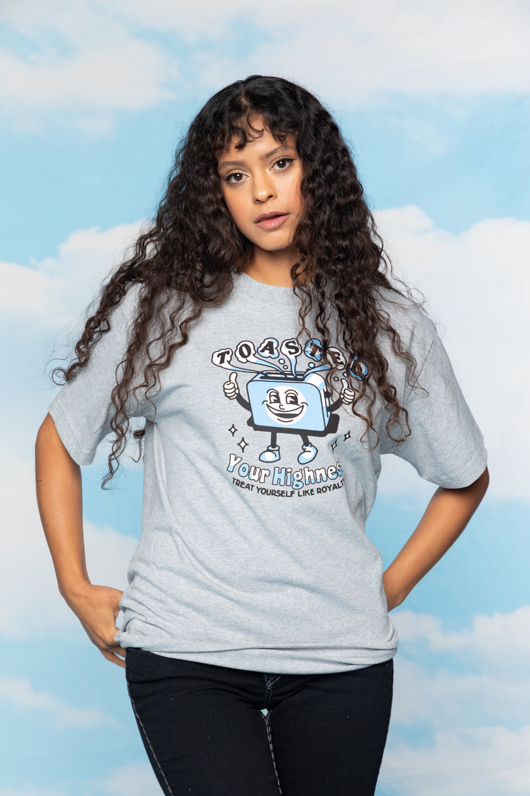 Toasted Tee Ash Grey