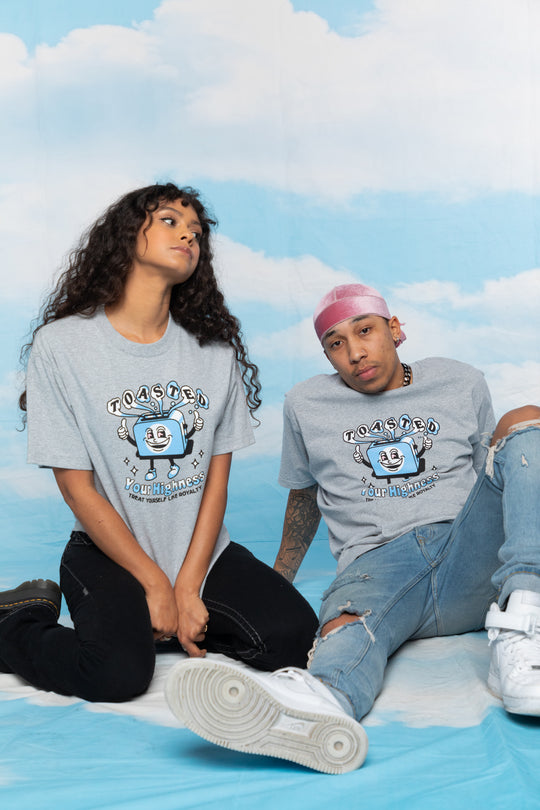 Toasted Tee Ash Grey