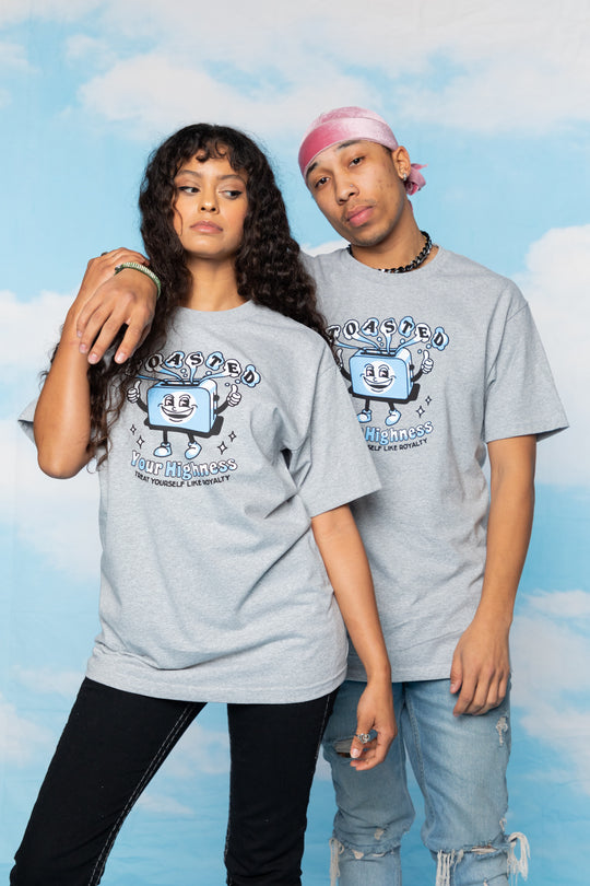 Toasted Tee Ash Grey