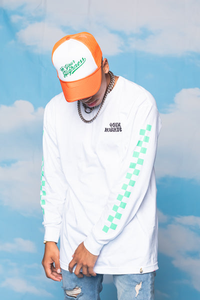 Okie Tokie L/S White
