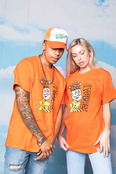 Weedhead Tee Orange