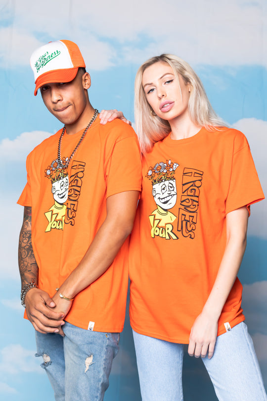 Weedhead Tee Orange