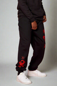 Chasing Dragon Sweatpant Black